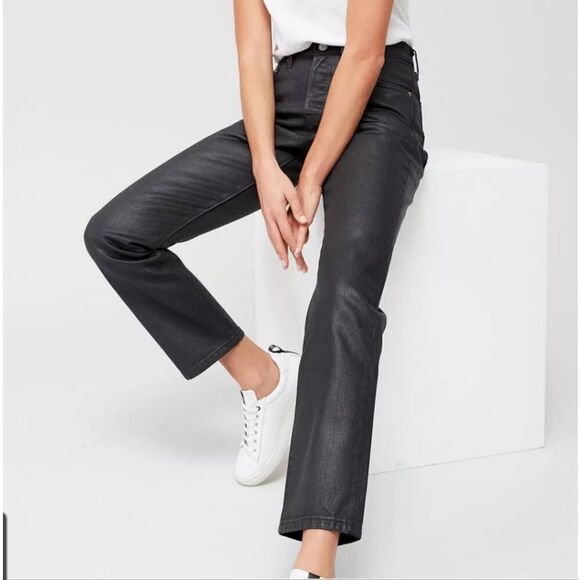 Levis 501 Black Wax Coated 28x30 NWT - Picture 1 of 11